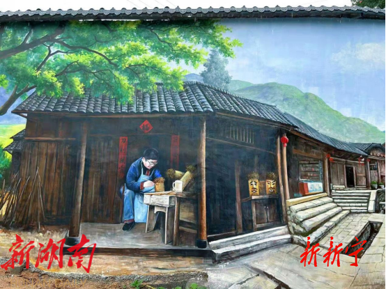 麻林乡非遗艺术“画”廉音_邵阳头条网